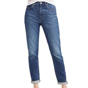 Madewell High-Rise Slim Boyjean Blue Denim Stretch Jeans Size 28